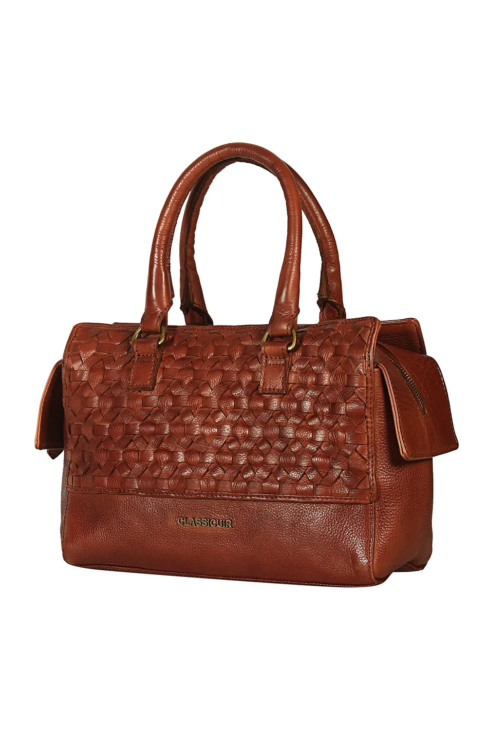 Nantes Cross Weave Shoulder Bag