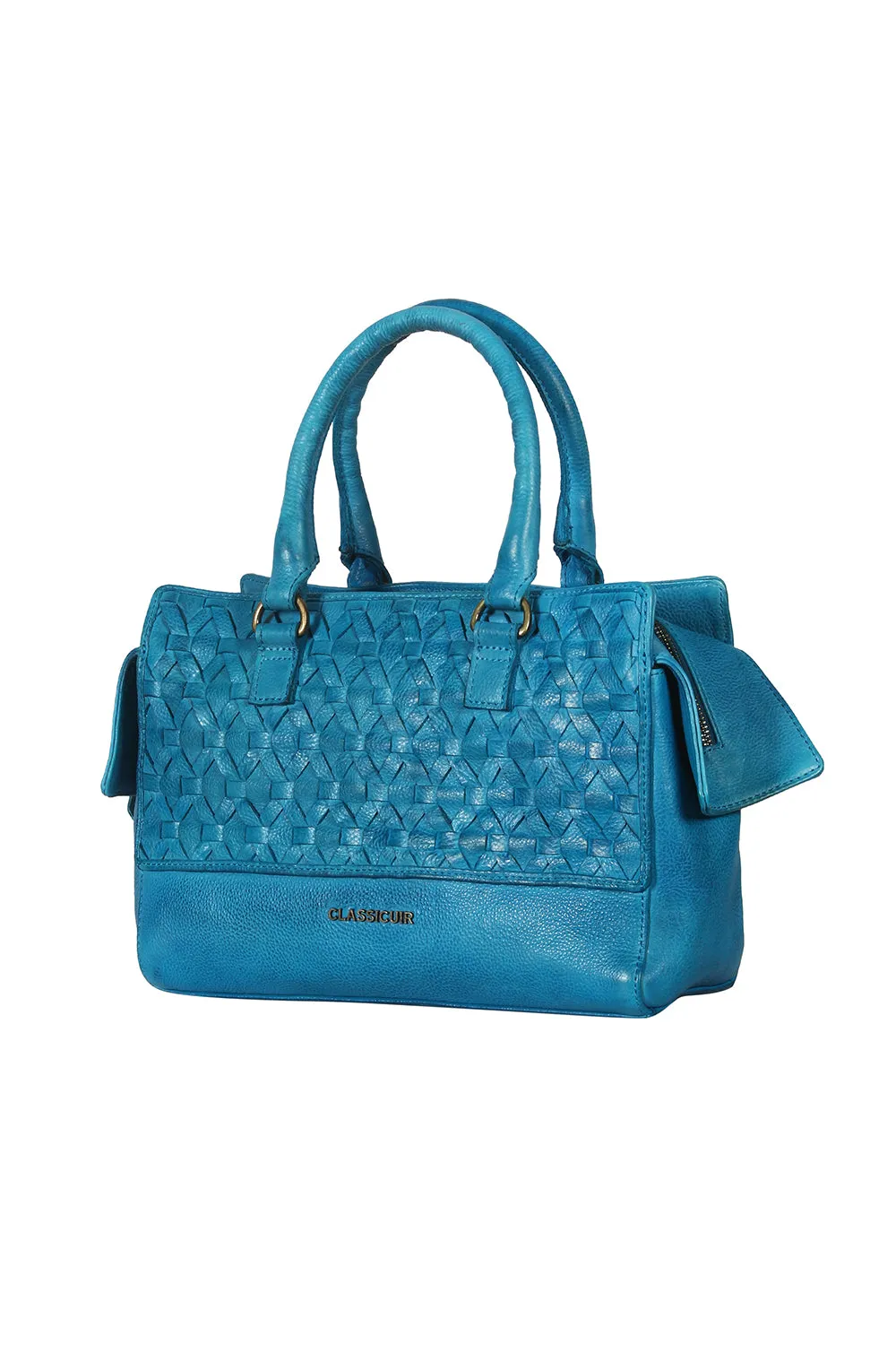 Nantes Cross Weave Shoulder Bag
