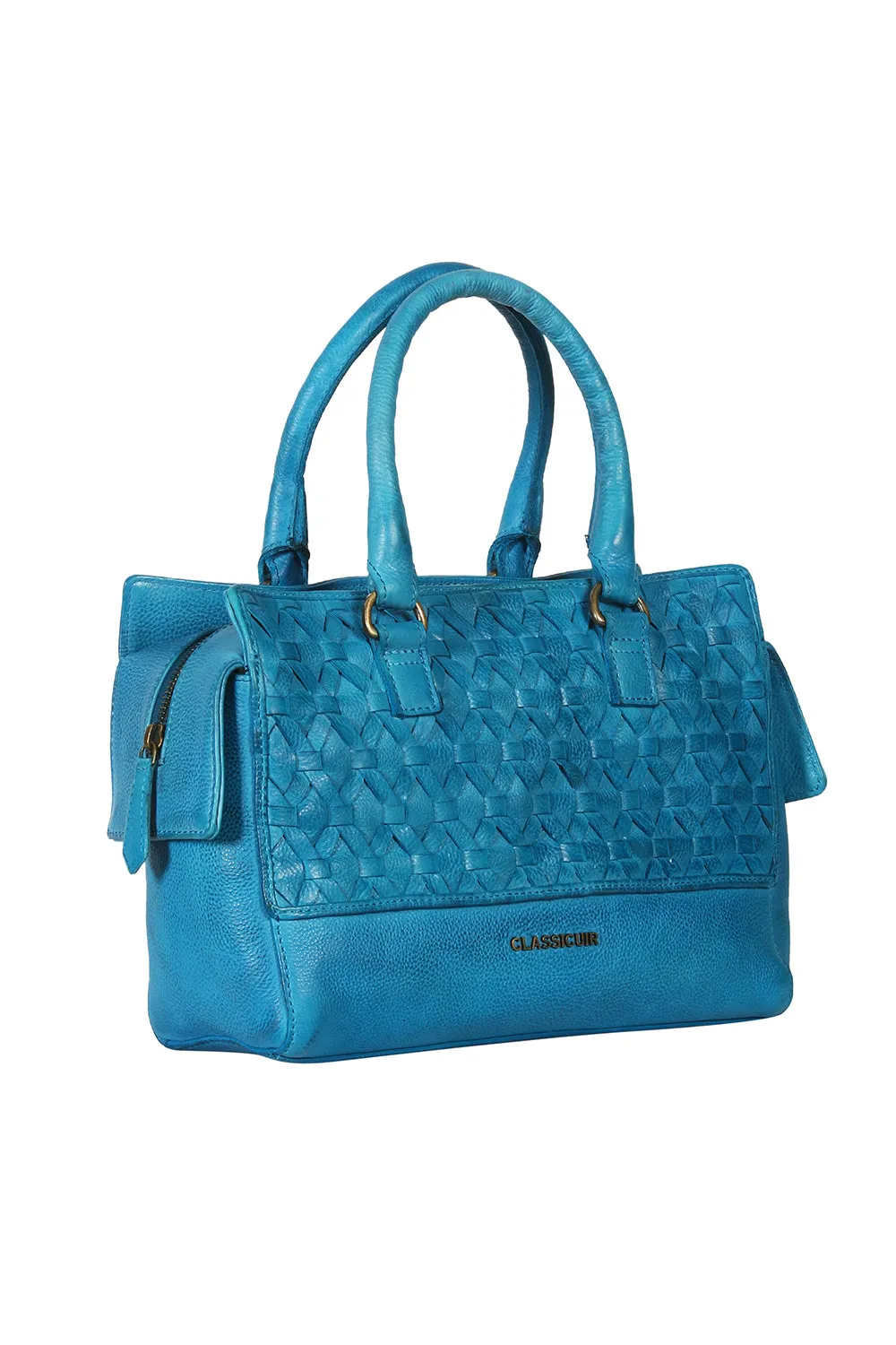 Nantes Cross Weave Shoulder Bag