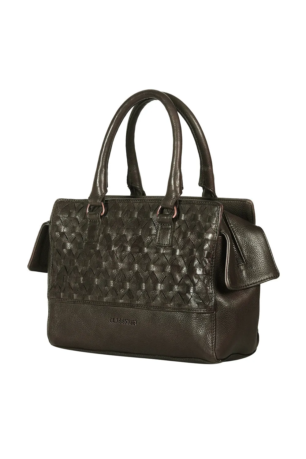Nantes Cross Weave Shoulder Bag