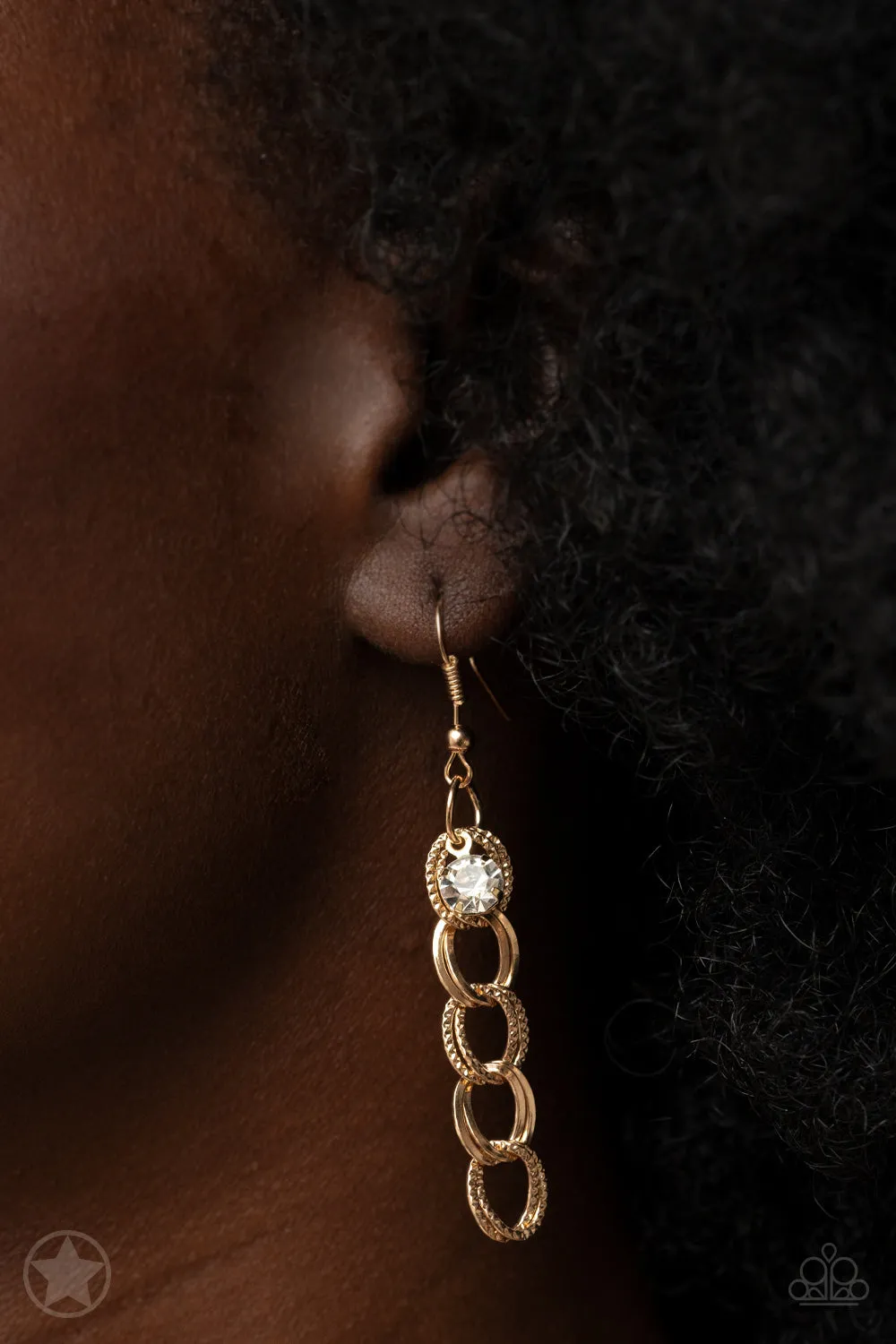 Necklaces Fishing for Compliments - Gold Blockbusters