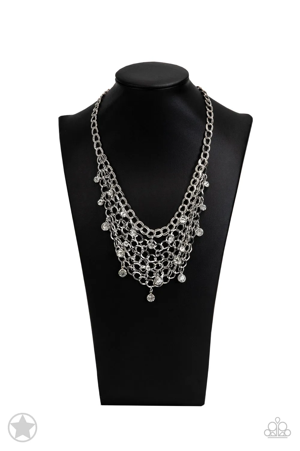 Necklaces Fishing for Compliments - Silver Blockbusters
