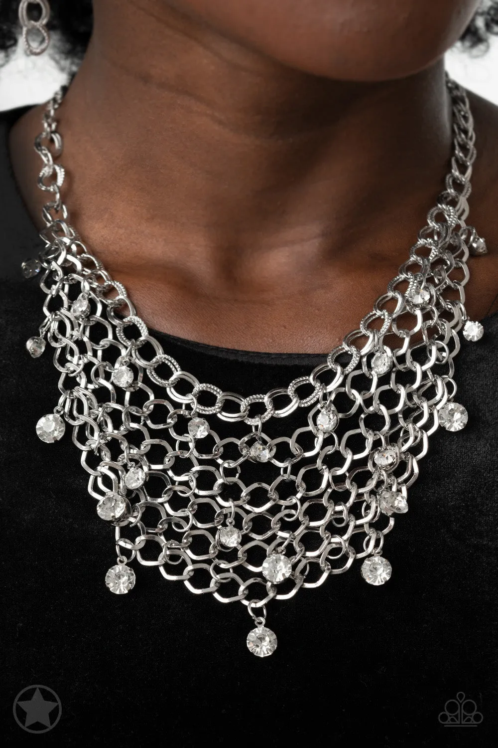 Necklaces Fishing for Compliments - Silver Blockbusters