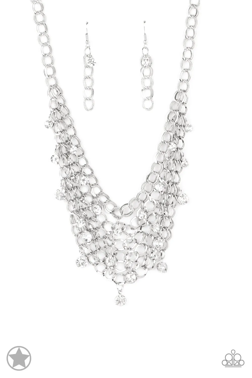 Necklaces Fishing for Compliments - Silver Blockbusters