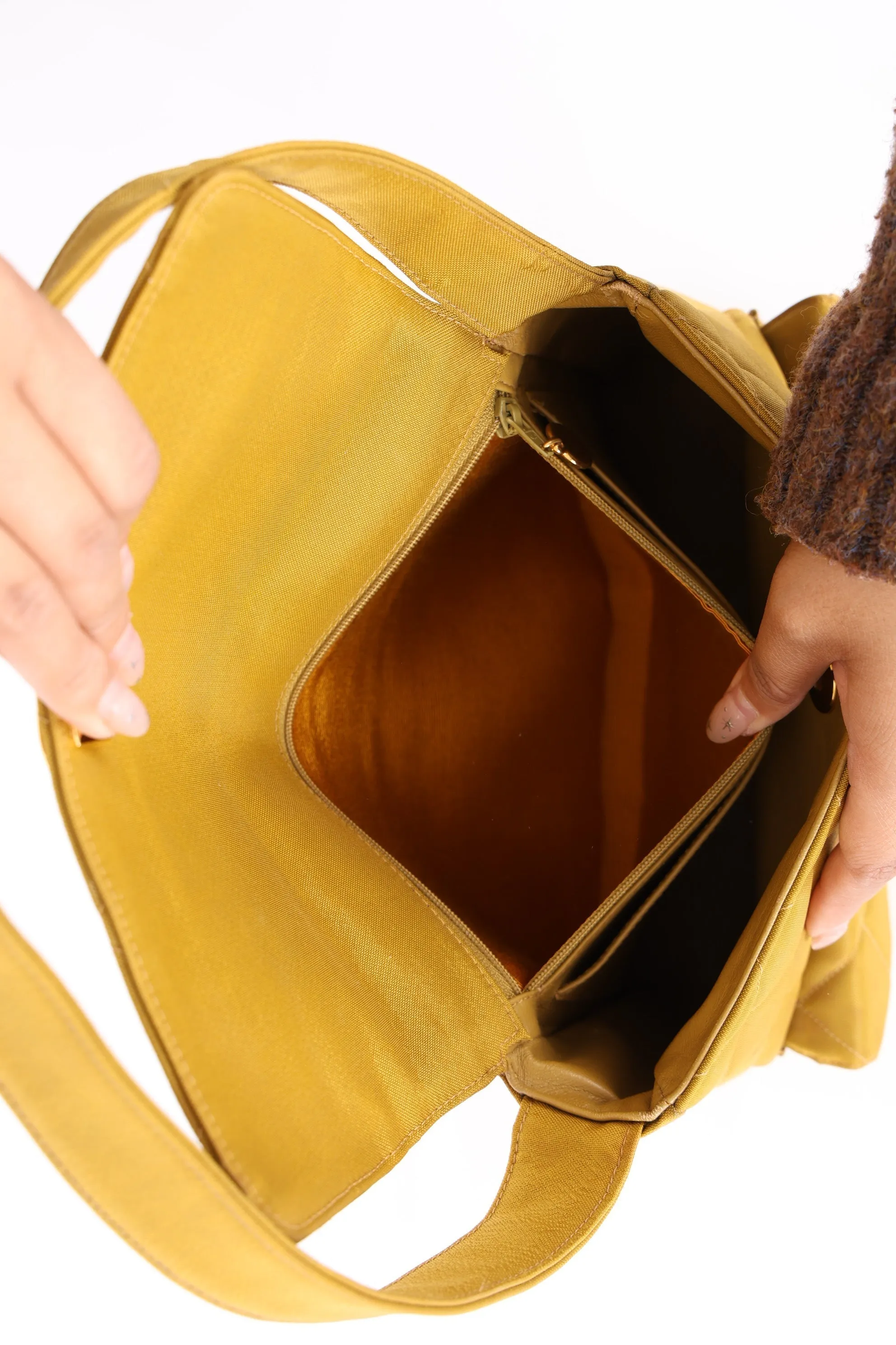 Rare CL 1996 Double Turnlock Shoulder Bag