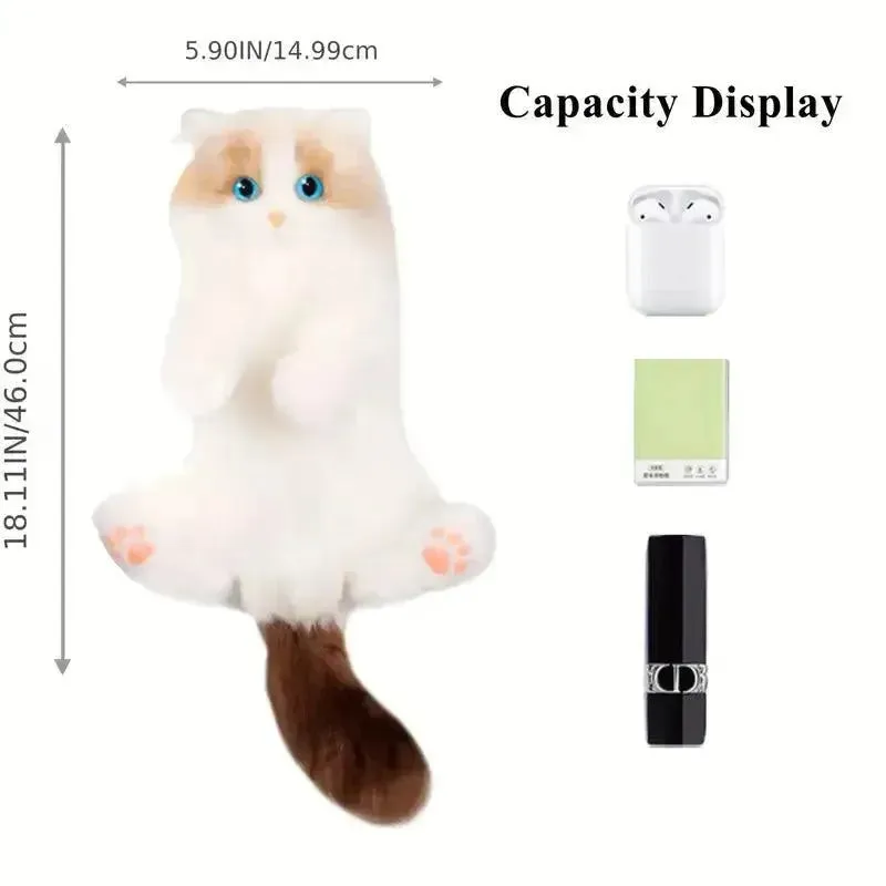Realistic Mini Cat Shaped Backpack
