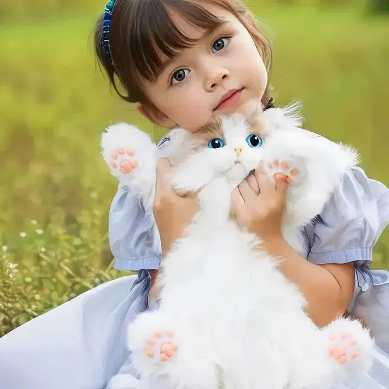Realistic Mini Cat Shaped Backpack