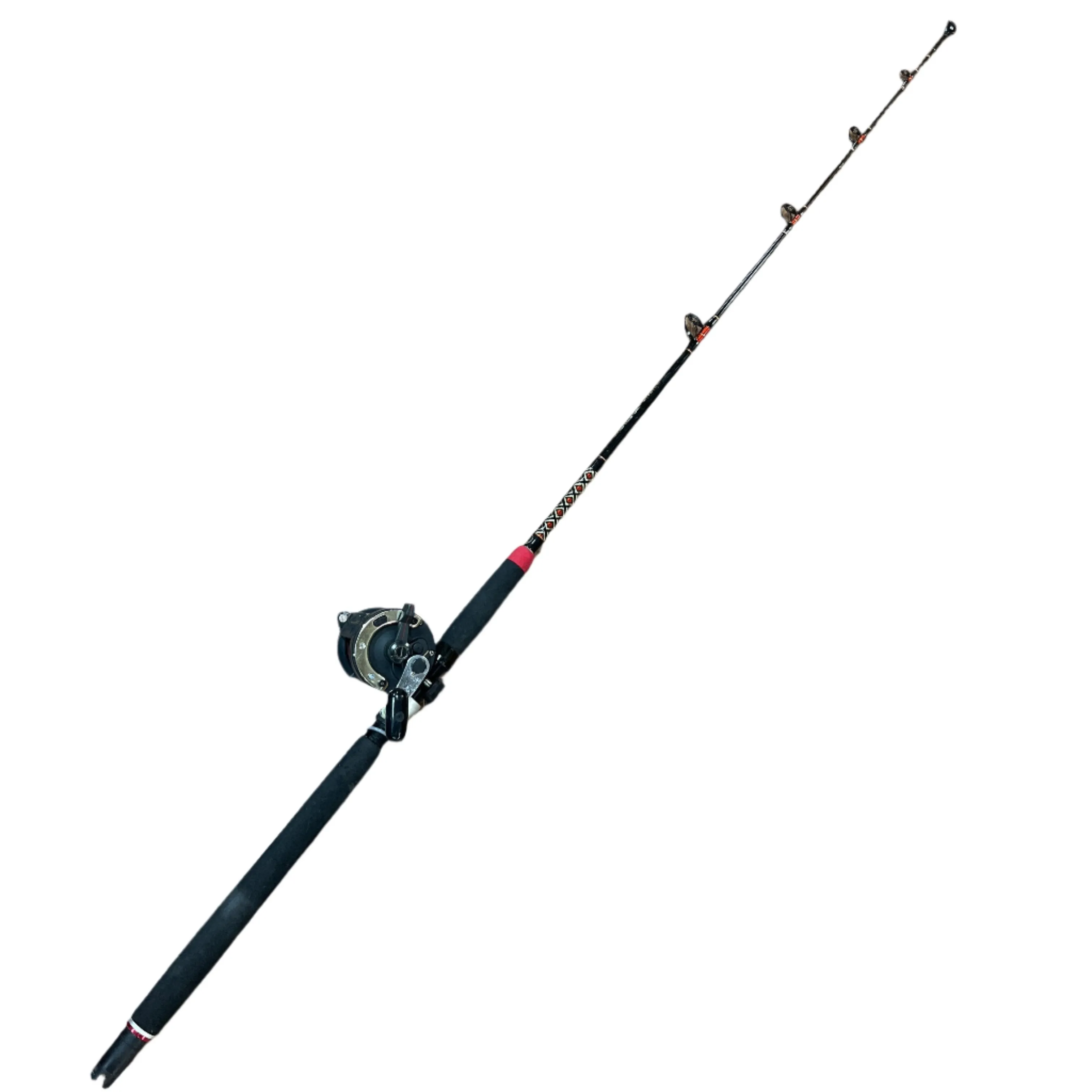 Shimano TLD25 Reel with Captain's Choice CC5635 Fishing Rod Combo