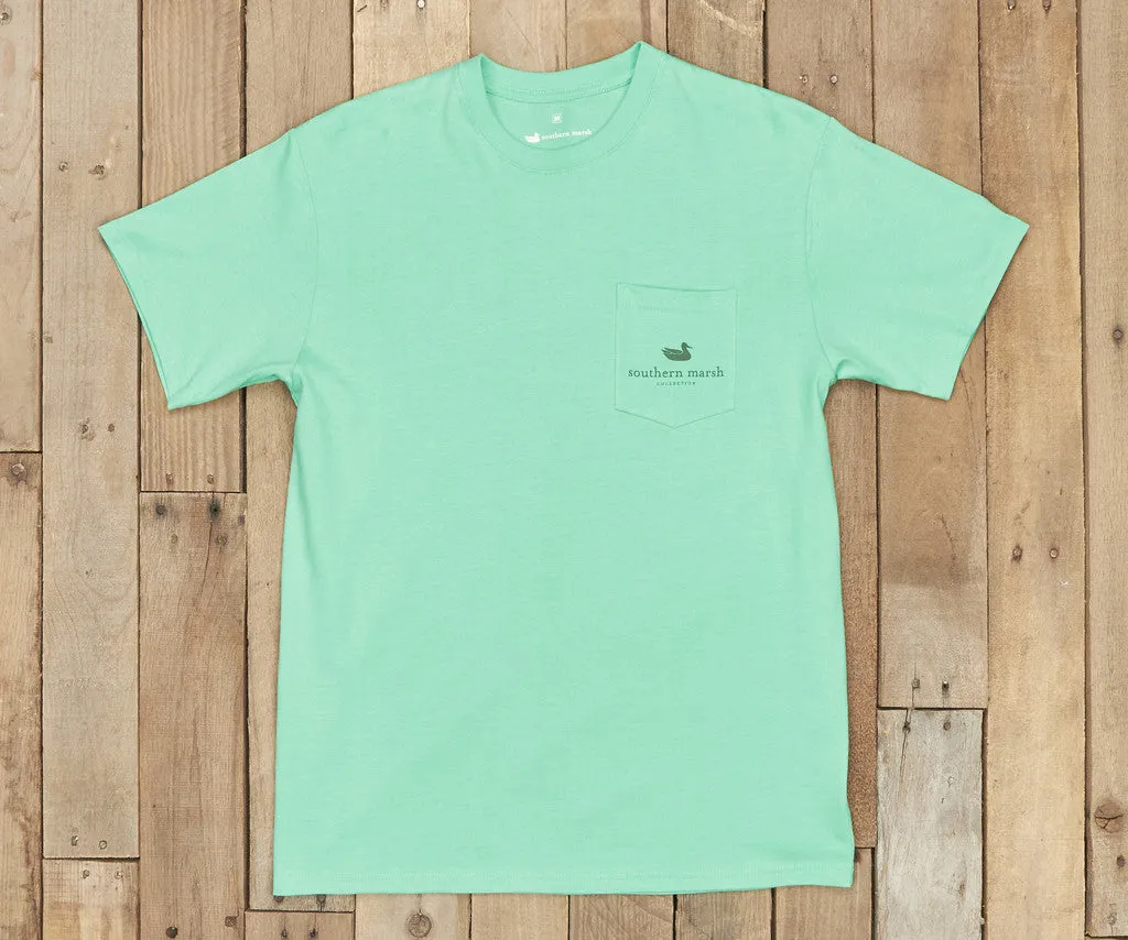Southern Class Fishing Reel Short Sleeve Pocket Tee