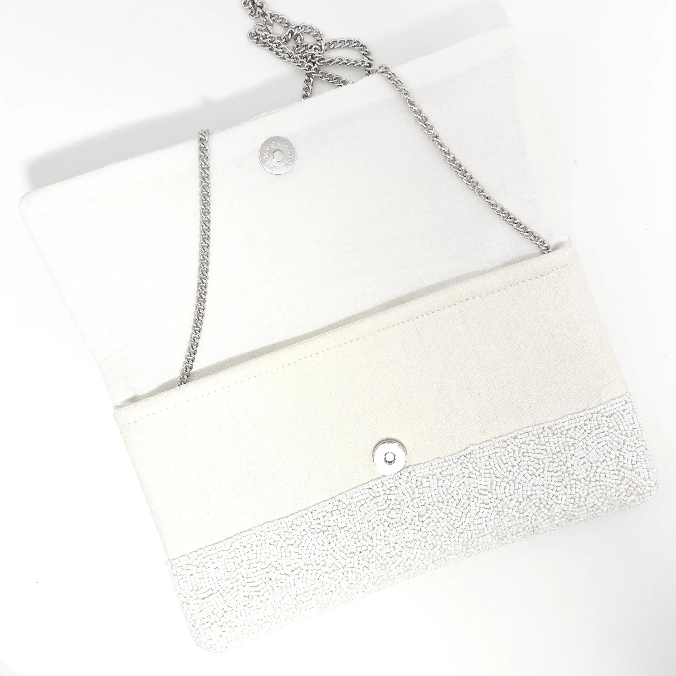 Tennis Beaded Clutch Purse
