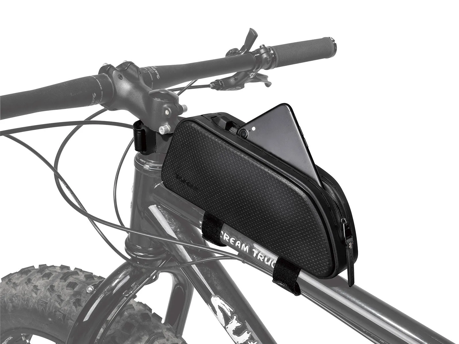 Topeak Fastfuel Drybag II 0.8L Strap/Bolt-On Black