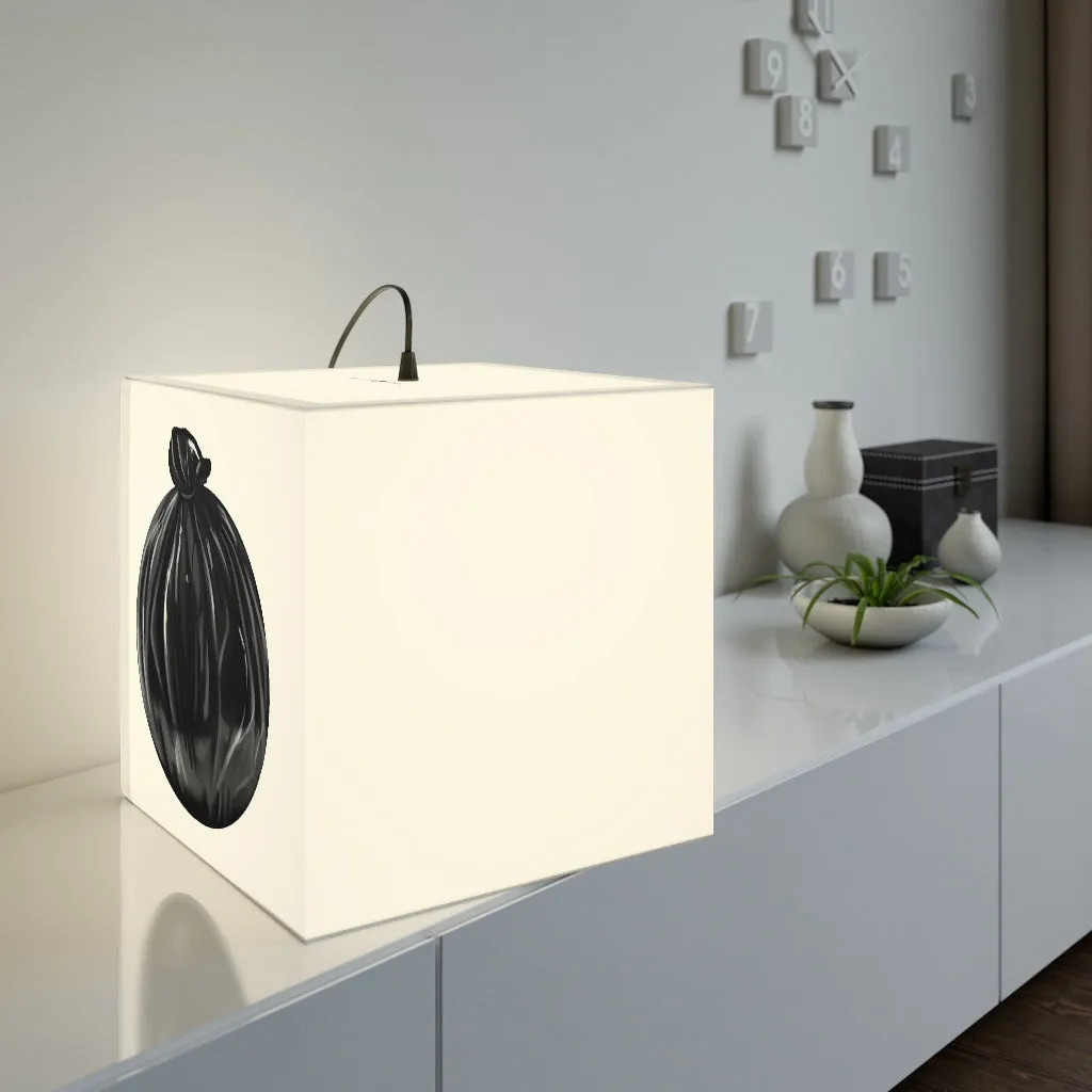 Trash Bag Personalized Lamp
