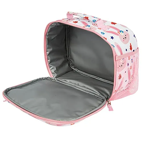 Travelers Club Kids' 5 Piece Luggage Travel Set, Bunny