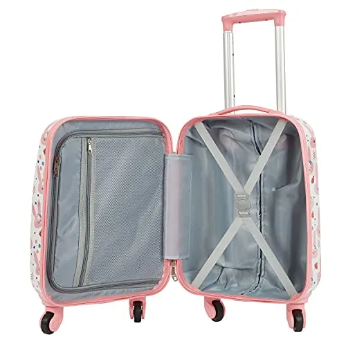 Travelers Club Kids' 5 Piece Luggage Travel Set, Bunny