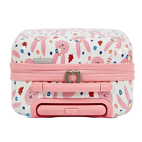 Travelers Club Kids' 5 Piece Luggage Travel Set, Bunny