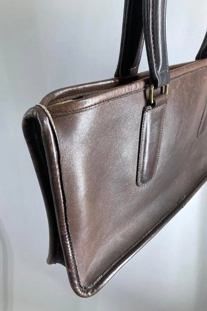 Vintage Coach Slim Satchel - 1970s Rare!