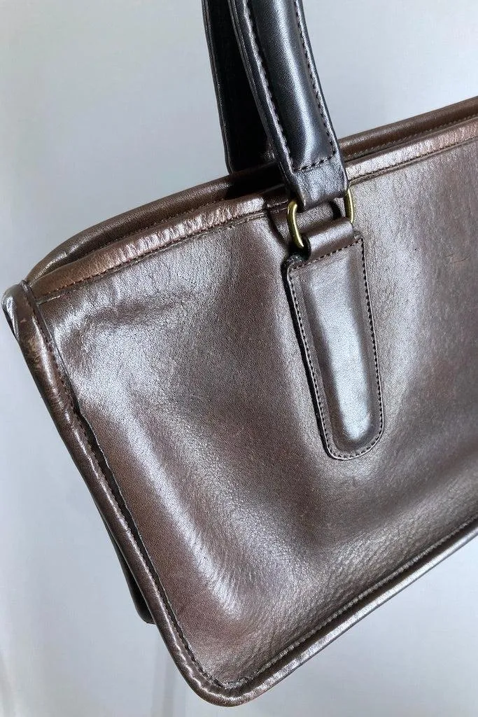 Vintage Coach Slim Satchel - 1970s Rare!