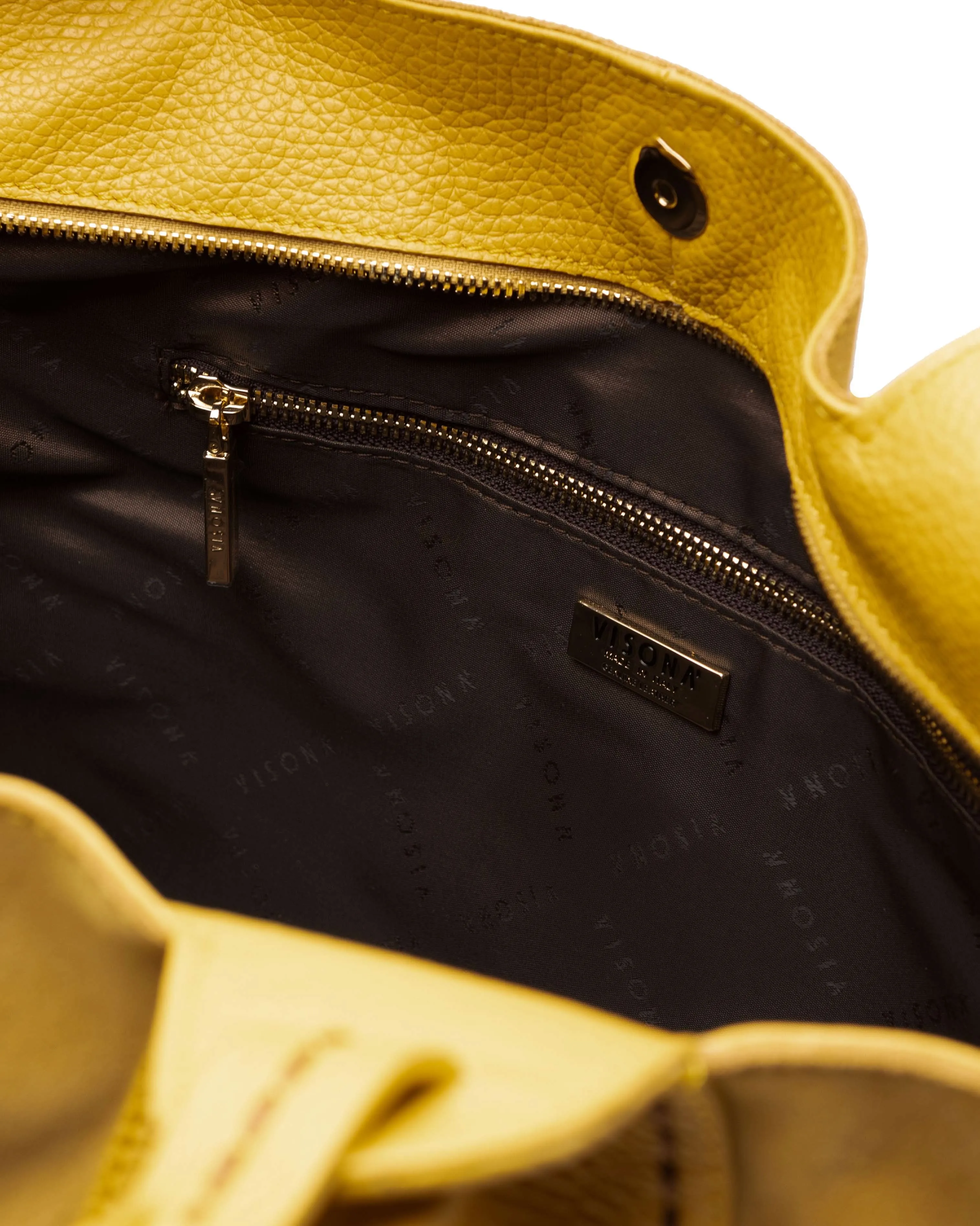 Visona' Suede Eleganza Shoulder Bag