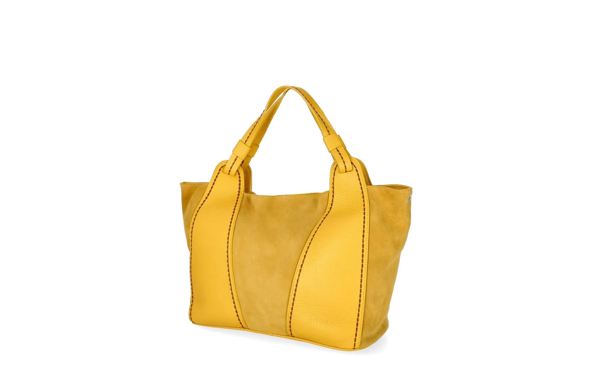 Visona' Suede Eleganza Shoulder Bag