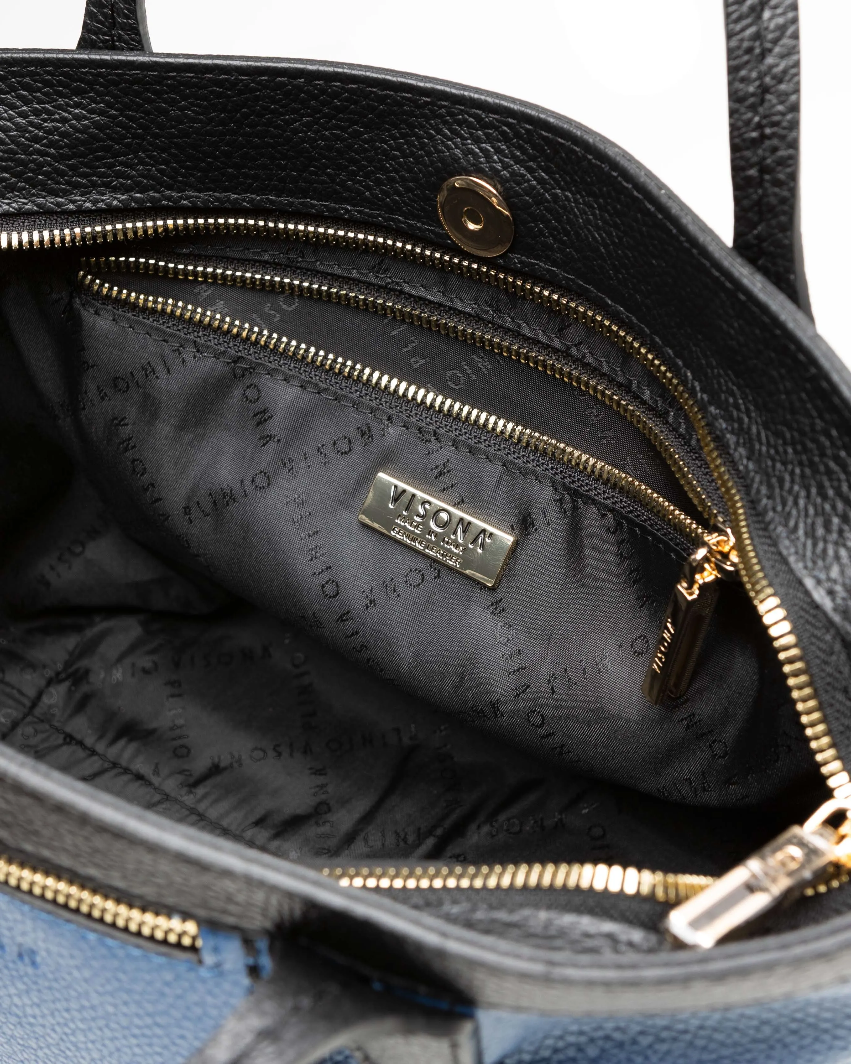 Visona' Suede Eleganza Shoulder Bag