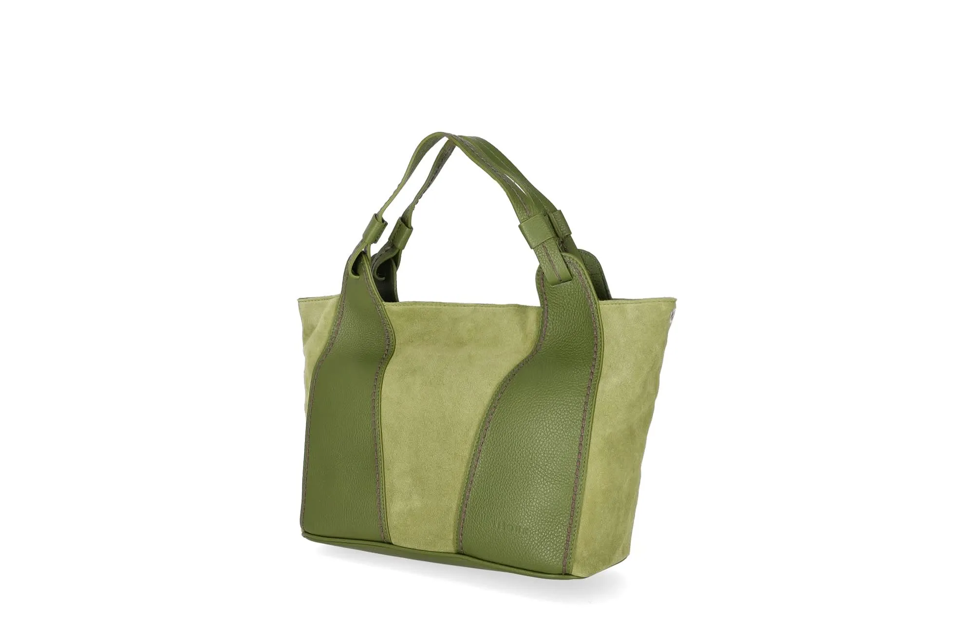 Visona' Suede Eleganza Shoulder Bag